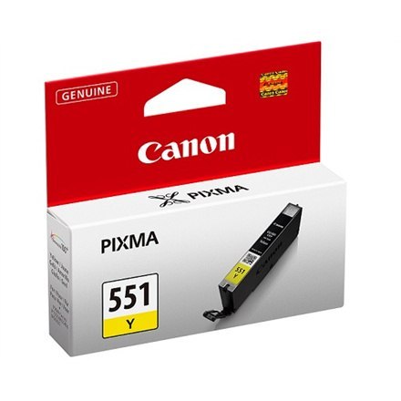 Canon | 551Y | Żółty | Zbiornik z atramentem | 330 stron Canon | 551Y | Żółty | Zbiornik z atramentem | 330 stron