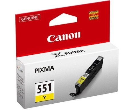 Canon | 551Y | Żółty | Zbiornik z atramentem | 330 stron Canon | 551Y | Żółty | Zbiornik z atramentem | 330 stron