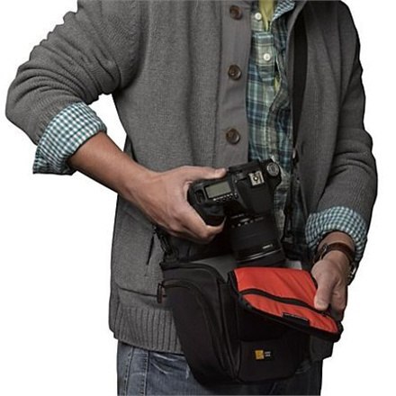 Case Logic | Case Logic SLR Camera Holster - torba na aparat i obiektywy | Nylon | Czarny Case Logic | Case Logic SLR Camera Holster - torba na aparat i obiektywy | Nylon | Czarny