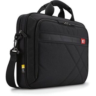 Case Logic | DLC115 | Pasuje do rozmiaru 15 " | Messenger - Briefcase | Czarny | Pasek na ramię