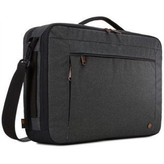 Case Logic | Era Hybrid Briefcase | Pasuje do rozmiaru 15,6 " | Messenger - Briefcase/Backpack | Obsidian | Pasek na ramię
