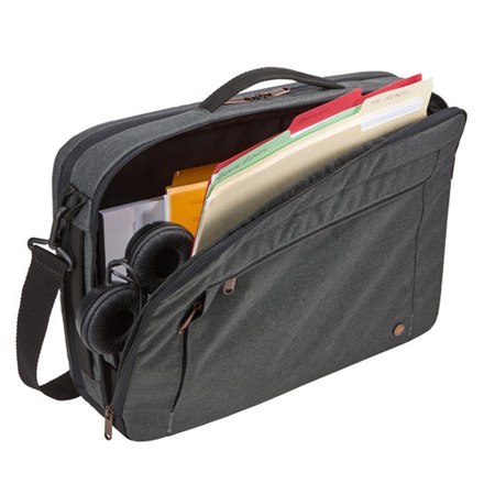 Case Logic | Era Hybrid Briefcase | Pasuje do rozmiaru 15,6 " | Messenger - Briefcase/Backpack | Obsidian | Pasek na ramię Case Logic | Era Hybrid Briefcase | Pasuje do rozmiaru 15,6 " | Messenger - Briefcase/Backpack | Obsidian | Pasek na ramię
