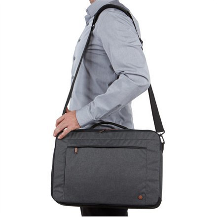 Case Logic | Era Hybrid Briefcase | Pasuje do rozmiaru 15,6 " | Messenger - Briefcase/Backpack | Obsidian | Pasek na ramię Case Logic | Era Hybrid Briefcase | Pasuje do rozmiaru 15,6 " | Messenger - Briefcase/Backpack | Obsidian | Pasek na ramię