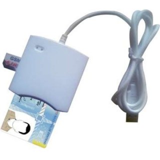 CZYTNIK KART SMART USB PC/SC N68 Biały