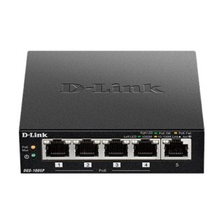 D-Link DGS 1005P - przełącznik - 5 portów