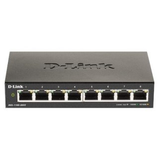D-Link DGS 1100-08V2 - switch - 8 portów - smart