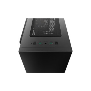 Deepcool | MACUBE 110 | Czarny | mATX | Zasilacz w zestawie Nie | ATX PS2 （Długość mniejsza niż 170 mm)