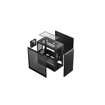 Deepcool | MACUBE 110 | Czarny | mATX | Zasilacz w zestawie Nie | ATX PS2 (Długość mniejsza niż 170 mm) Deepcool | MACUBE 110 | Czarny | mATX | Zasilacz w zestawie Nie | ATX PS2 (Długość mniejsza niż 170 mm)