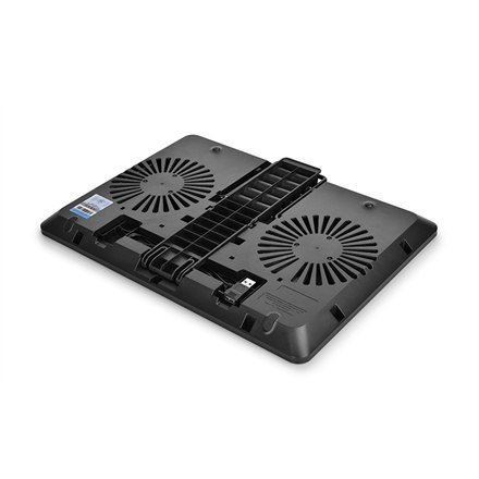 Deepcool | U-Pal | Podstawka chłodząca do notebooka do 19" | Czarny Deepcool | U-Pal | Podstawka chłodząca do notebooka do 19" | Czarny