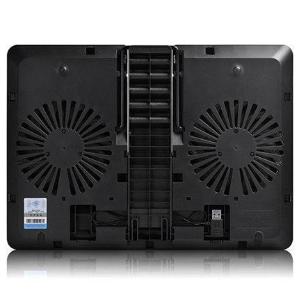 Deepcool | U-Pal | Podstawka chłodząca do notebooka do 19" | Czarny Deepcool | U-Pal | Podstawka chłodząca do notebooka do 19" | Czarny