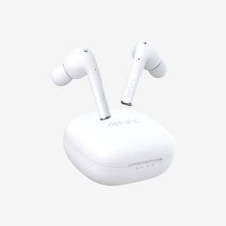 Defunc | Słuchawki douszne | Prawdziwa rozrywka | Wbudowany mikrofon | Bluetooth | Bezprzewodowy | Biały