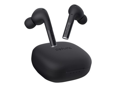 Defunc | Słuchawki douszne | Prawdziwa rozrywka | Wbudowany mikrofon | Bluetooth | Bezprzewodowy | Czarny Defunc | Słuchawki douszne | Prawdziwa rozrywka | Wbudowany mikrofon | Bluetooth | Bezprzewodowy | Czarny