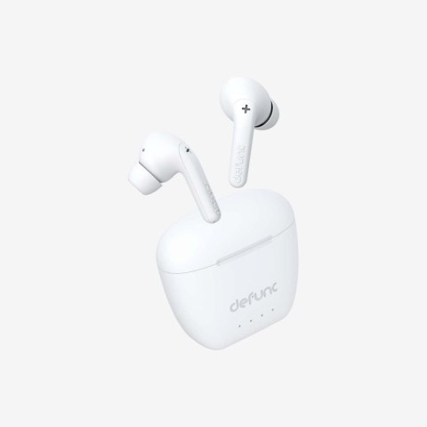 Defunc | Słuchawki douszne | True Audio | Wbudowany mikrofon | Bluetooth | Bezprzewodowy | Biały Defunc | Słuchawki douszne | True Audio | Wbudowany mikrofon | Bluetooth | Bezprzewodowy | Biały