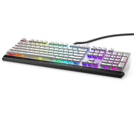 Dell | Alienware Gaming Keyboard | AW510K | Mechanical Gaming Keyboard | Wired | PL | Black/Silver | USB | English | 910 g Dell | Alienware Gaming Keyboard | AW510K | Mechanical Gaming Keyboard | Wired | PL | Black/Silver | USB | English | 910 g
