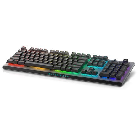 Dell | Alienware Tri-Mode AW920K | Bezprzewodowa Klawiatura Gamingowa | Podświetlenie RGB LED | US | Bezprzewodowa | Czarny | Bl Dell | Alienware Tri-Mode AW920K | Bezprzewodowa Klawiatura Gamingowa | Podświetlenie RGB LED | US | Bezprzewodowa | Czarny | Bl