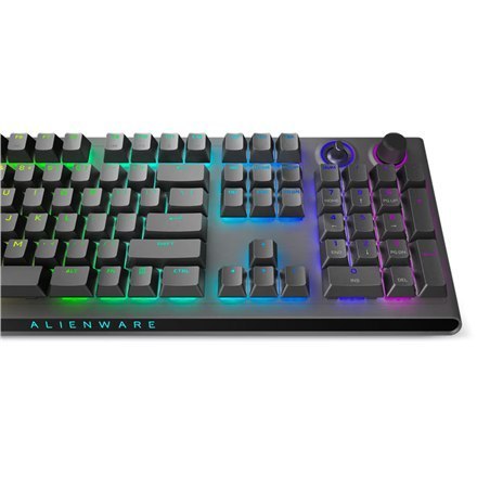 Dell | Alienware Tri-Mode AW920K | Bezprzewodowa Klawiatura Gamingowa | Podświetlenie RGB LED | US | Bezprzewodowa | Czarny | Bl Dell | Alienware Tri-Mode AW920K | Bezprzewodowa Klawiatura Gamingowa | Podświetlenie RGB LED | US | Bezprzewodowa | Czarny | Bl