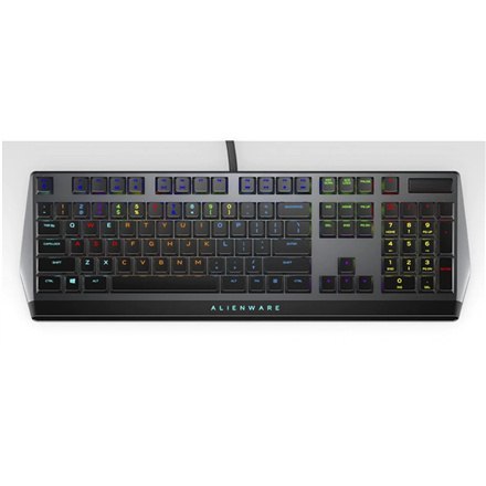Dell | English | Numeric keypad | AW510K | Mechanical Gaming Keyboard | Alienware Gaming Keyboard | RGB LED light | PL | Dark Gr Dell | English | Numeric keypad | AW510K | Mechanical Gaming Keyboard | Alienware Gaming Keyboard | RGB LED light | PL | Dark Gr