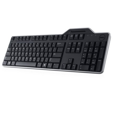 Dell | KB813 | Klawiatura Smartcard | Przewodowa | EE | Czarna | USB