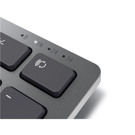 Dell | Keyboard | KB700 | Keyboard | Wireless | US | m | Titan Gray | 2.4 GHz, Bluetooth 5.0 | g Dell | Keyboard | KB700 | Keyboard | Wireless | US | m | Titan Gray | 2.4 GHz, Bluetooth 5.0 | g