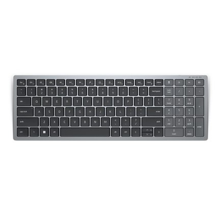 Dell | Keyboard | KB740 | Keyboard | Wireless | US | m | Titan Gray | 2.4 GHz, Bluetooth 5.0 | 506 g Dell | Keyboard | KB740 | Keyboard | Wireless | US | m | Titan Gray | 2.4 GHz, Bluetooth 5.0 | 506 g