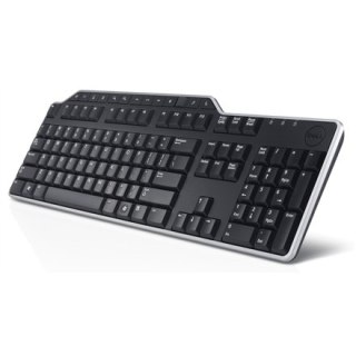 Dell | Klawiatura | KB522 | Multimedialna | Przewodowa | RU | Czarna | USB 2.0 | Klawiatura numeryczna