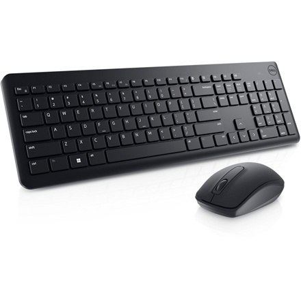 Dell | Klawiatura i mysz | KM3322W | Zestaw klawiatura i mysz | Bezprzewodowy | Baterie w zestawie | USA | Czarny | Połączenie b Dell | Klawiatura i mysz | KM3322W | Zestaw klawiatura i mysz | Bezprzewodowy | Baterie w zestawie | USA | Czarny | Połączenie b