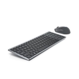 Dell | Klawiatura i mysz | KM7120W | Zestaw klawiatura i mysz | Bezprzewodowy | Baterie w zestawie | USA | Bluetooth | Titan Gre