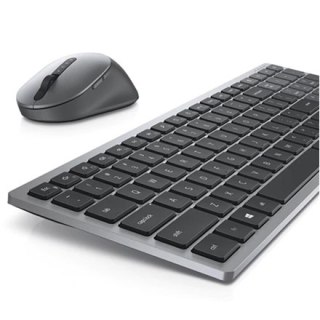 Dell | Klawiatura i mysz | KM7120W | Zestaw klawiatura i mysz | Bezprzewodowy | Baterie w zestawie | USA | Bluetooth | Titan Gre
