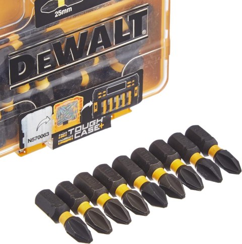 DEWALT DT70555T-QZ Extreme FLEXTORQ 25pc Set PH2 25mm in Small Bulk Storage Case DEWALT DT70555T-QZ Extreme FLEXTORQ 25pc Set PH2 25mm in Small Bulk Storage Case