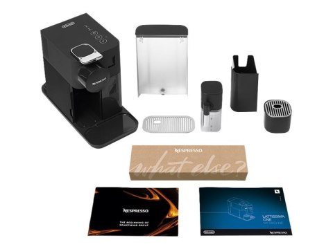 Delonghi Coffee Machine EN510.B Lattissima One Pump pressure 19 bar Built-in milk frother Automatic 1450 W Black Delonghi Coffee Machine EN510.B Lattissima One Pump pressure 19 bar Built-in milk frother Automatic 1450 W Black