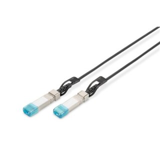 Digitus | 10GBase direct attach cable | Twinaxial | SFP+ | SFP+ | Black | 0.5 m