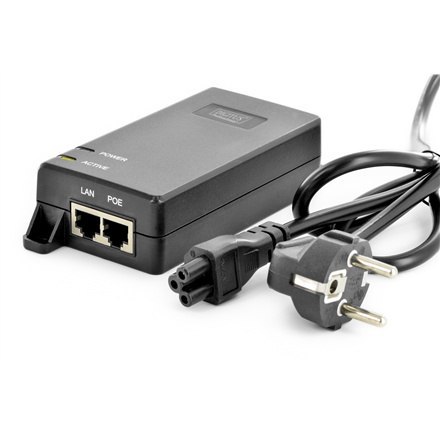 DIGITUS Professional DN-95103-2 - PoE injector - 30 Watt | 1 x RJ-45 | 55 V DIGITUS Professional DN-95103-2 - PoE injector - 30 Watt | 1 x RJ-45 | 55 V
