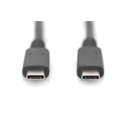 Digitus | Kabel USB-C | Męski | 24-pinowy USB-C | Męski | Czarny | 24-pinowy USB-C | 0,8 m Digitus | Kabel USB-C | Męski | 24-pinowy USB-C | Męski | Czarny | 24-pinowy USB-C | 0,8 m