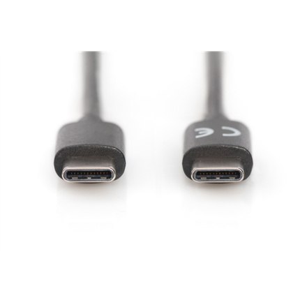 Digitus | Kabel USB-C | Męski | 24-pinowy USB-C | Męski | Czarny | 24-pinowy USB-C | 3 m Digitus | Kabel USB-C | Męski | 24-pinowy USB-C | Męski | Czarny | 24-pinowy USB-C | 3 m