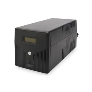Digitus | Line-Interactive UPS | Line-Interactive UPS DN-170076, 2000VA/1200W 12V/9Ah x2 bateria, 4x CEE 7/7, USB, RS232, RJ45,