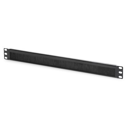 Digitus | Panel zarządzania kablami w szafie Rack ze szczotką | DN-97661 | Wysokość (jednostki Rack) 1U Digitus | Panel zarządzania kablami w szafie Rack ze szczotką | DN-97661 | Wysokość (jednostki Rack) 1U