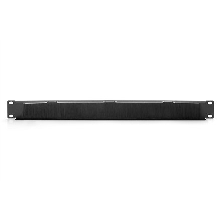 Digitus | Panel zarządzania kablami w szafie Rack ze szczotką | DN-97661 | Wysokość (jednostki Rack) 1U Digitus | Panel zarządzania kablami w szafie Rack ze szczotką | DN-97661 | Wysokość (jednostki Rack) 1U