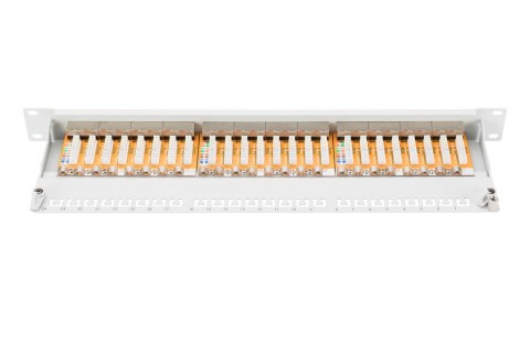 Digitus | Patch Panel | DN-91624S | Biały | Kategoria: CAT 6; Porty: 24 x RJ45; Wytrzymałość: 7,7 kg; Siła wkładania: 30N max | Digitus | Patch Panel | DN-91624S | Biały | Kategoria: CAT 6; Porty: 24 x RJ45; Wytrzymałość: 7,7 kg; Siła wkładania: 30N max |