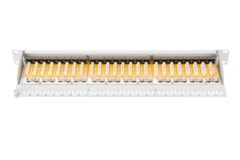 Digitus | Patch Panel | DN-91624S | Biały | Kategoria: CAT 6; Porty: 24 x RJ45; Wytrzymałość: 7,7 kg; Siła wkładania: 30N max | Digitus | Patch Panel | DN-91624S | Biały | Kategoria: CAT 6; Porty: 24 x RJ45; Wytrzymałość: 7,7 kg; Siła wkładania: 30N max |
