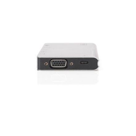 Digitus | USB-C Multiport Travel Dock | DA-70866 | Stacja dokująca | Porty Ethernet LAN (RJ-45) 1 | Porty VGA (D-Sub) 1 | Porty Digitus | USB-C Multiport Travel Dock | DA-70866 | Stacja dokująca | Porty Ethernet LAN (RJ-45) 1 | Porty VGA (D-Sub) 1 | Porty