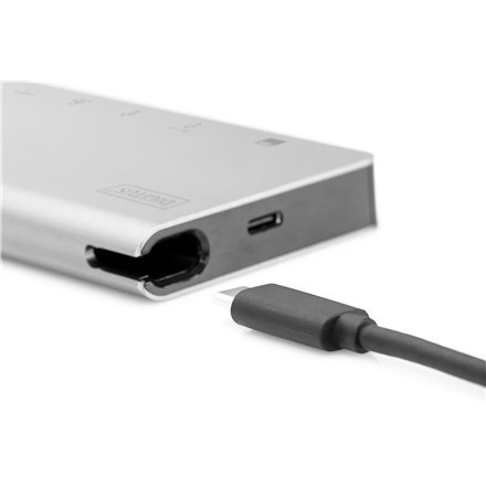 Digitus | USB-C Multiport Travel Dock | DA-70866 | Stacja dokująca | Porty Ethernet LAN (RJ-45) 1 | Porty VGA (D-Sub) 1 | Porty Digitus | USB-C Multiport Travel Dock | DA-70866 | Stacja dokująca | Porty Ethernet LAN (RJ-45) 1 | Porty VGA (D-Sub) 1 | Porty