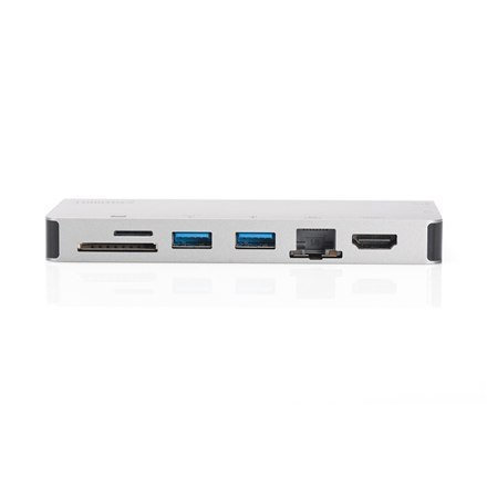 Digitus | USB-C Multiport Travel Dock | DA-70866 | Stacja dokująca | Porty Ethernet LAN (RJ-45) 1 | Porty VGA (D-Sub) 1 | Porty Digitus | USB-C Multiport Travel Dock | DA-70866 | Stacja dokująca | Porty Ethernet LAN (RJ-45) 1 | Porty VGA (D-Sub) 1 | Porty