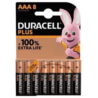 Duracell | Plus MN2400 | AAA | Alkaline | 8 szt.