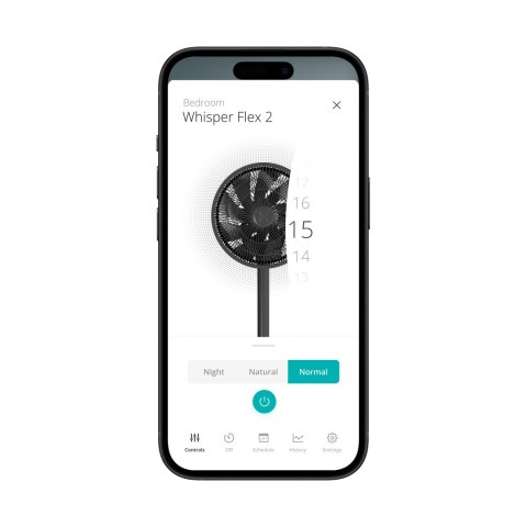 Duux Fan | Whisper Flex 2 | Stand Fan | Black | Diameter 34 cm | Number of speeds 30 | Oscillation | 2-21.5 W | Yes Duux Fan | Whisper Flex 2 | Stand Fan | Black | Diameter 34 cm | Number of speeds 30 | Oscillation | 2-21.5 W | Yes