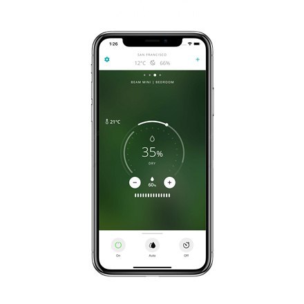 Duux | Nawilżacz Gen 2 | Beam Mini Smart | Nawilżacz powietrza | 20 W | Pojemność zbiornika na wodę 3 L | Odpowiedni do pomieszc Duux | Nawilżacz Gen 2 | Beam Mini Smart | Nawilżacz powietrza | 20 W | Pojemność zbiornika na wodę 3 L | Odpowiedni do pomieszc
