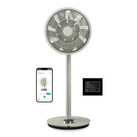 Duux | Wentylator z akumulatorem | Whisper Flex Smart | Wentylator stojący | Sage | Średnica 34 cm | Liczba prędkości 26 | Oscyl Duux | Wentylator z akumulatorem | Whisper Flex Smart | Wentylator stojący | Sage | Średnica 34 cm | Liczba prędkości 26 | Oscyl