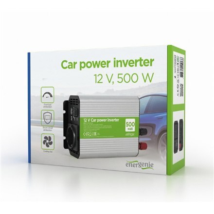 EnerGenie | Czarny | Zielony | Srebrny | 500 Watt EnerGenie | Czarny | Zielony | Srebrny | 500 Watt
