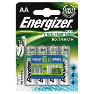 Energizer | AA/HR6 | 2300 mAh | Akumulator Accu Extreme Ni-MH | 4 szt.