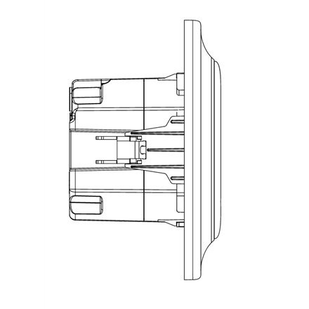 FIBARO Walli Outlet type F, Black Z-Wave EU Fibaro FIBARO Walli Outlet type F, Black Z-Wave EU Fibaro