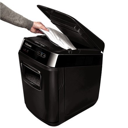 Fellowes AutoMax | 150C | Cross-cut | Niszczarka | P-4 | CD | Karty kredytowe | Zszywki | Spinacze | Papier | DVD | 32 litry | S Fellowes AutoMax | 150C | Cross-cut | Niszczarka | P-4 | CD | Karty kredytowe | Zszywki | Spinacze | Papier | DVD | 32 litry | S